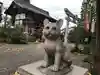阿豆佐味天神社 立川水天宮の狛犬
