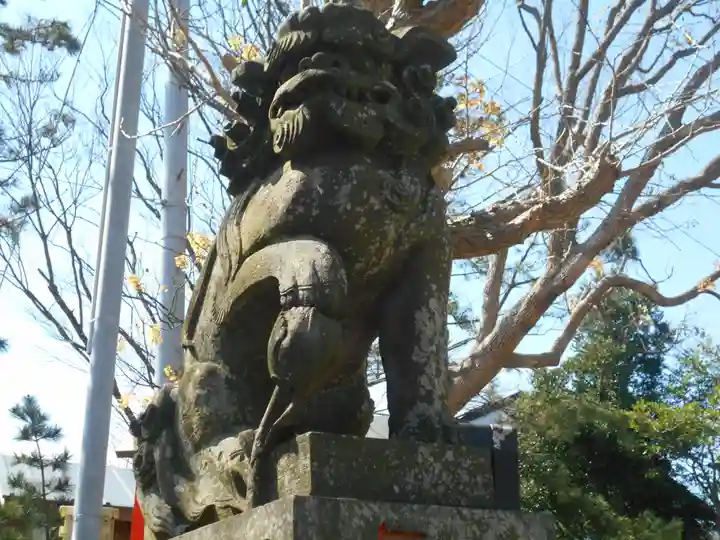 森山社(森山神社)の狛犬