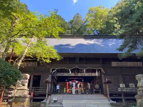 河口浅間神社の本殿・本堂