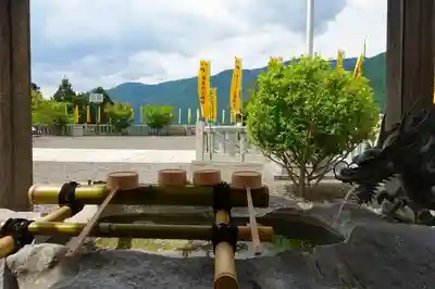 丹生川上神社（上社）の手水舎