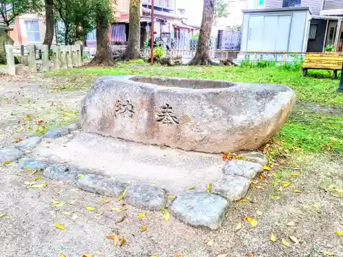 日之宮神社の手水舎