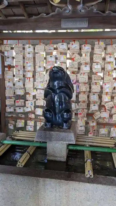 岡崎神社の手水舎