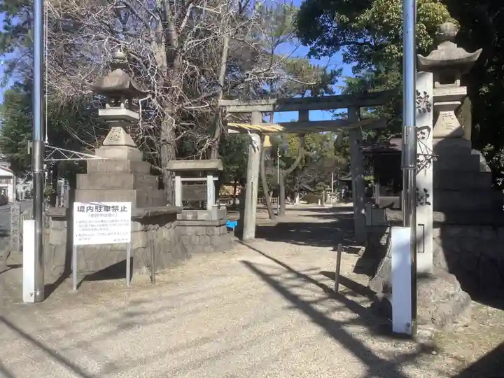 熱田神社(養父熱田神社)の鳥居