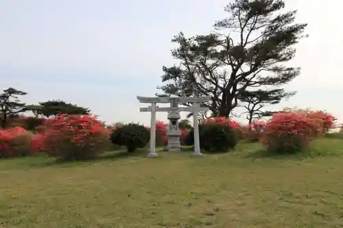 高柴山神社の鳥居