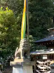 村檜神社の狛犬