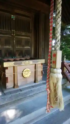 真駒内神社の本殿