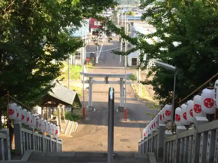 今金八幡神社の鳥居