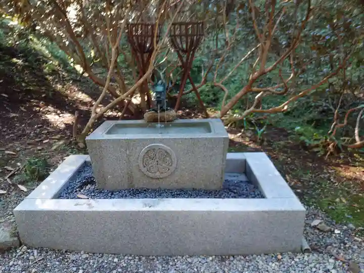 御岩神社の手水舎