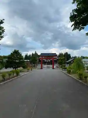 美瑛神社の鳥居