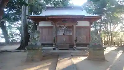 甕森神社の本殿・本堂