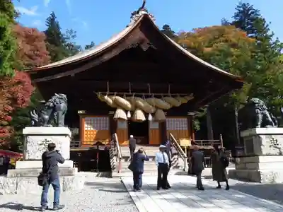 諏訪大社下社秋宮の本殿・本堂