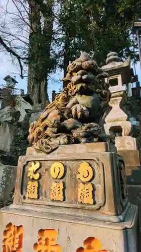 成田山新勝寺の狛犬