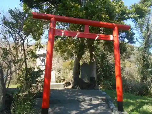 森山社（森山神社）の鳥居