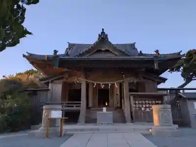 森戸大明神(森戸神社)の本殿・本堂