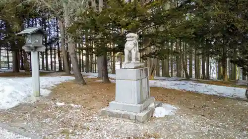 網走神社の狛犬