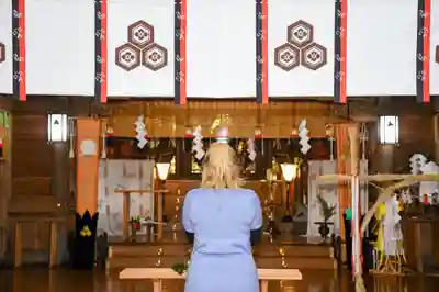 釧路一之宮 厳島神社の本殿・本堂