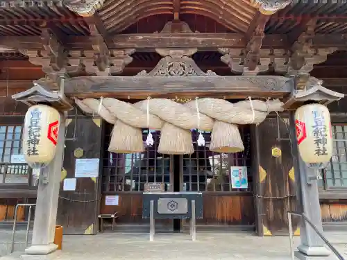 賣豆紀神社の本殿・本堂