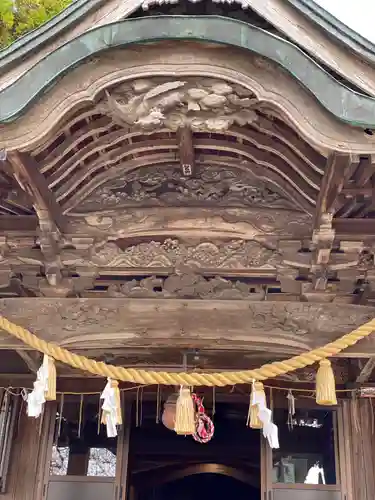 溝口竃門神社の本殿・本堂
