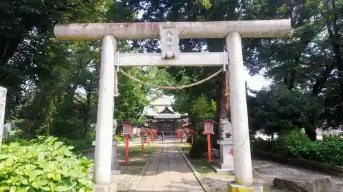 八幡神社の鳥居