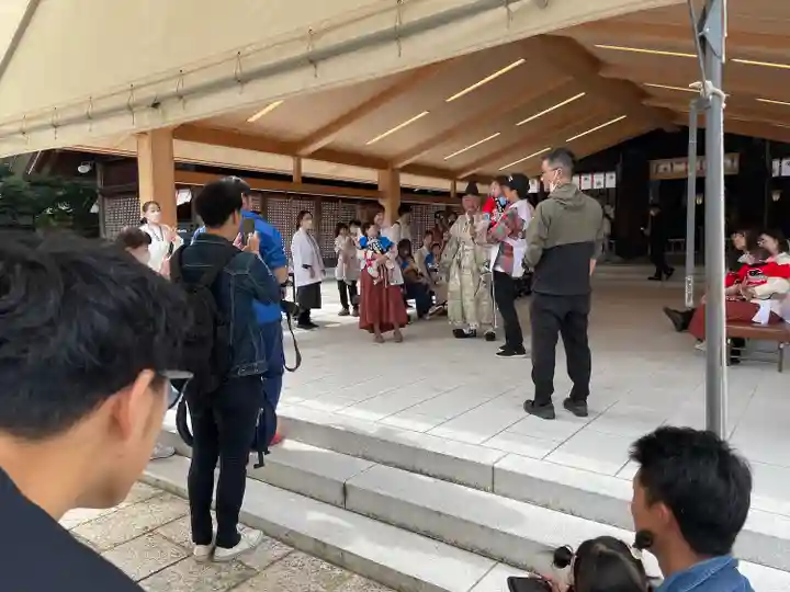 石川護國神社のお祭り