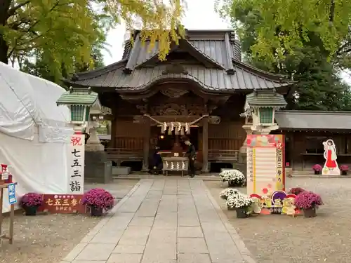 田無神社の本殿・本堂