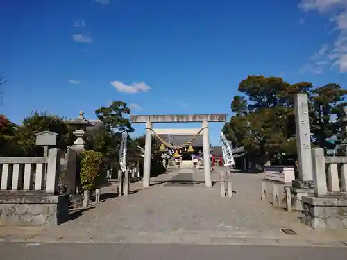 神明社の鳥居