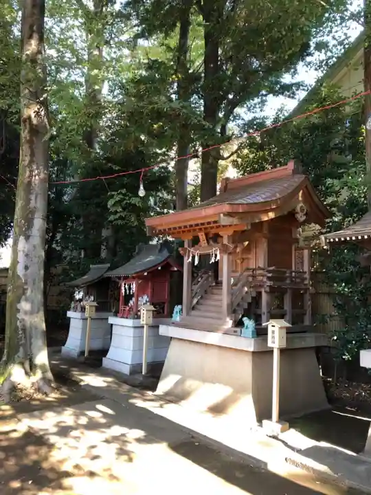 天沼八幡神社の末社・摂社