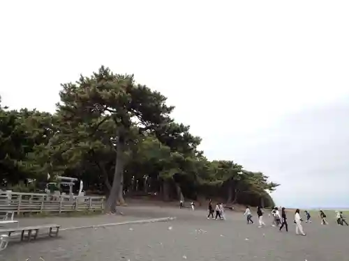 御穂神社の周辺