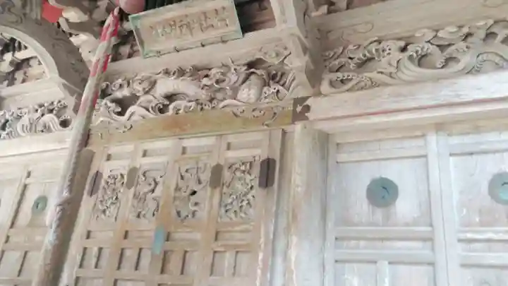 吉沢神明社の芸術