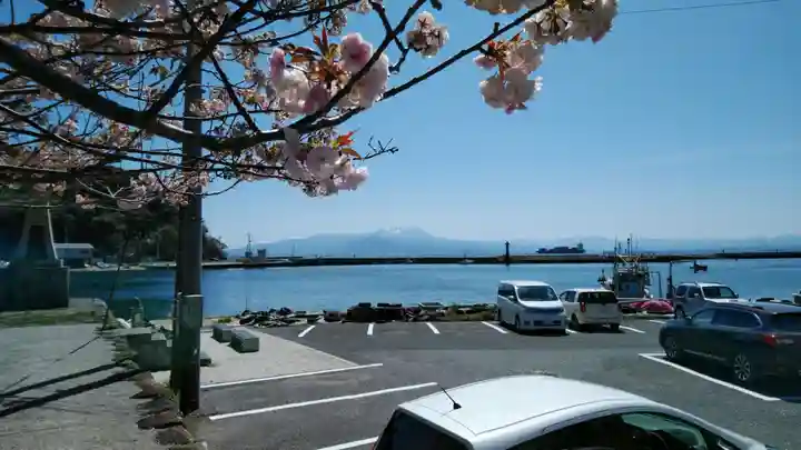 美保神社の景色