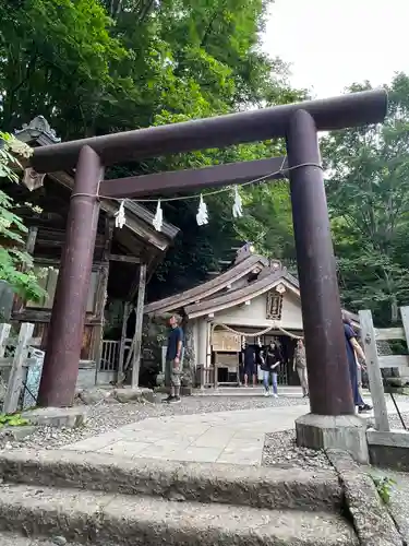 戸隠神社奥社の鳥居