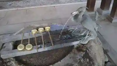 白鷺神社の手水舎