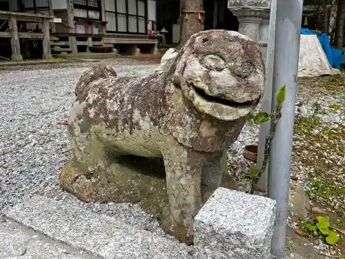 儛草神社の狛犬