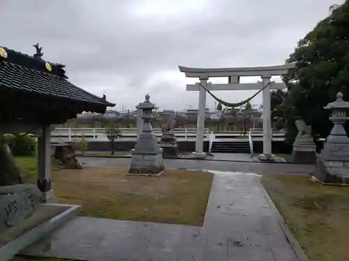 建石勝神社の鳥居