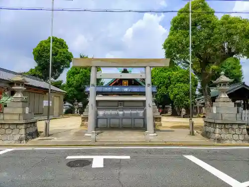 神明社（中野神明社）の鳥居