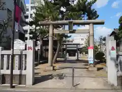 竹塚神社の鳥居