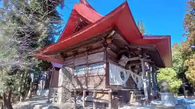 隠津島神社の本殿・本堂