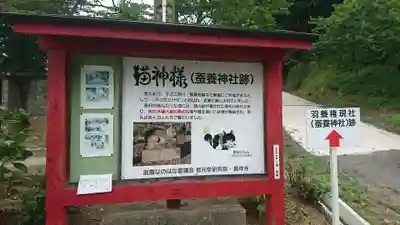 蚕養神社跡(羽養権現社跡)(岩手県)