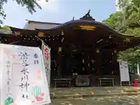 渋谷氷川神社の本殿・本堂
