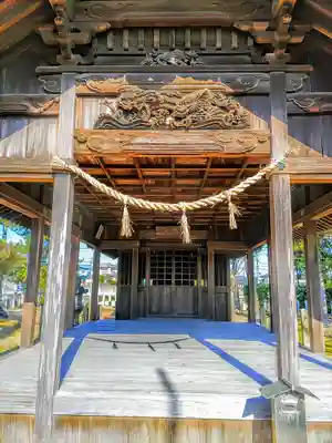 六所社の本殿・本堂