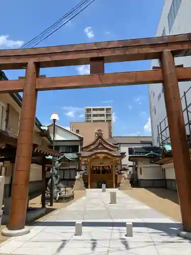 布施戎神社の鳥居