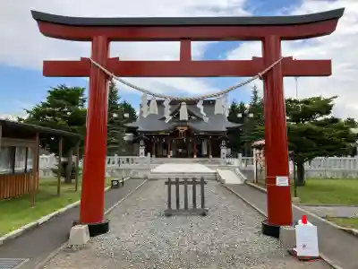 美瑛神社の鳥居