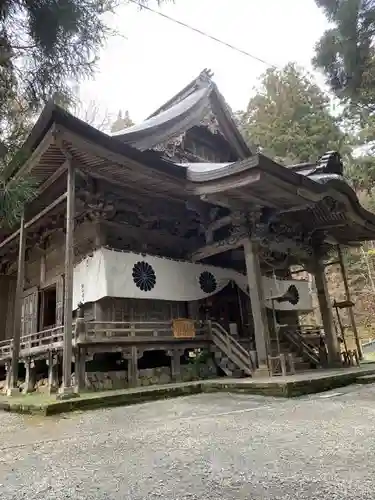 戸隠神社宝光社の本殿