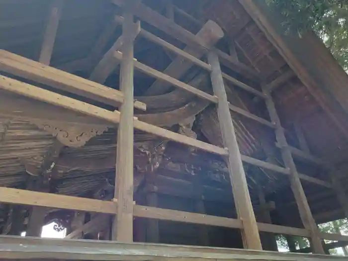 鶴ヶ丸八幡神社の本殿