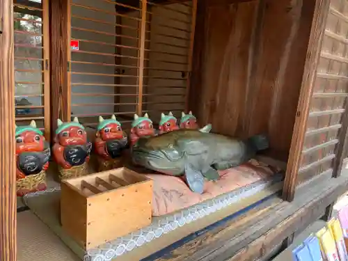 雷電神社の狛犬