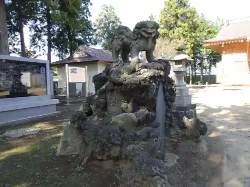 塚崎香取神社の狛犬