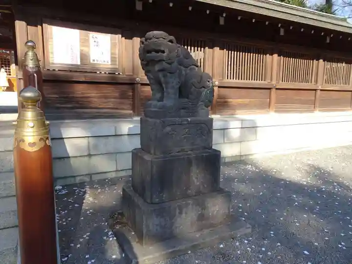 井草八幡宮の狛犬