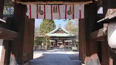 白峯神宮の山門・神門