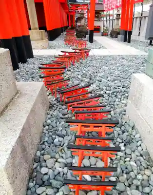 東京羽田 穴守稲荷神社の鳥居