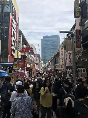 東郷神社の周辺